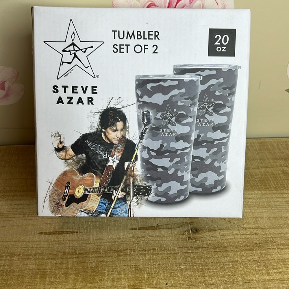 Steve Azar Tumbler Set of 2